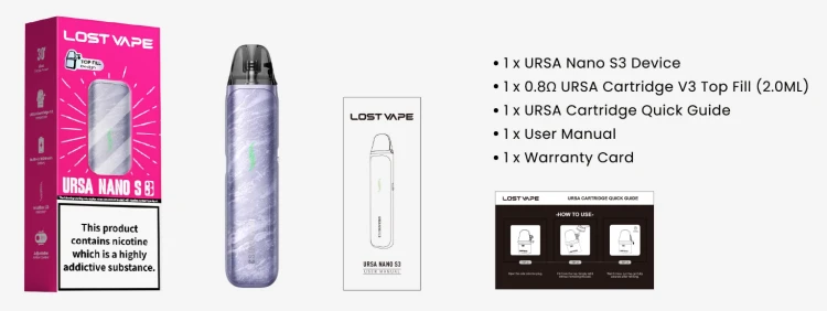 Lost Vape Ursa Nano S3 kit zawartość.png